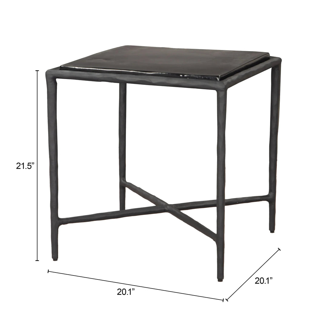 SwayLiving Cloe Side Table Black ACCENT TABLES