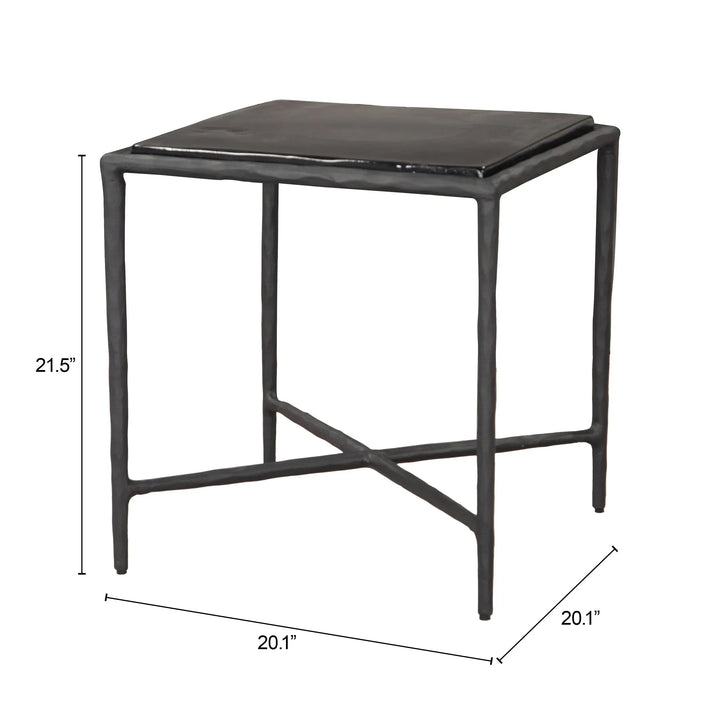 SwayLiving Cloe Side Table Black ACCENT TABLES