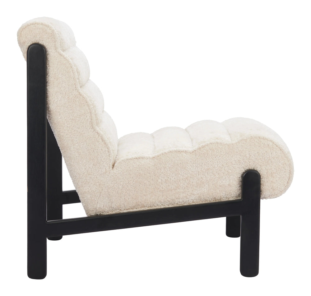 SwayLiving Maki Accent Chair Beige ACCENT + LOUNGE CHAIRS