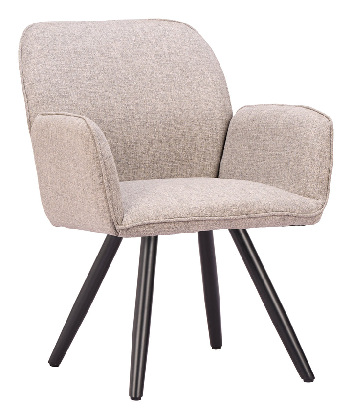 Sieve Swivel Dining Chair (Set of 2) Beige