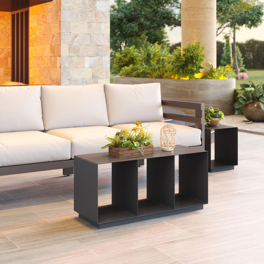 SwayLiving Kokos Coffee Table Charcoal OUTDOOR COFFEE TABLES