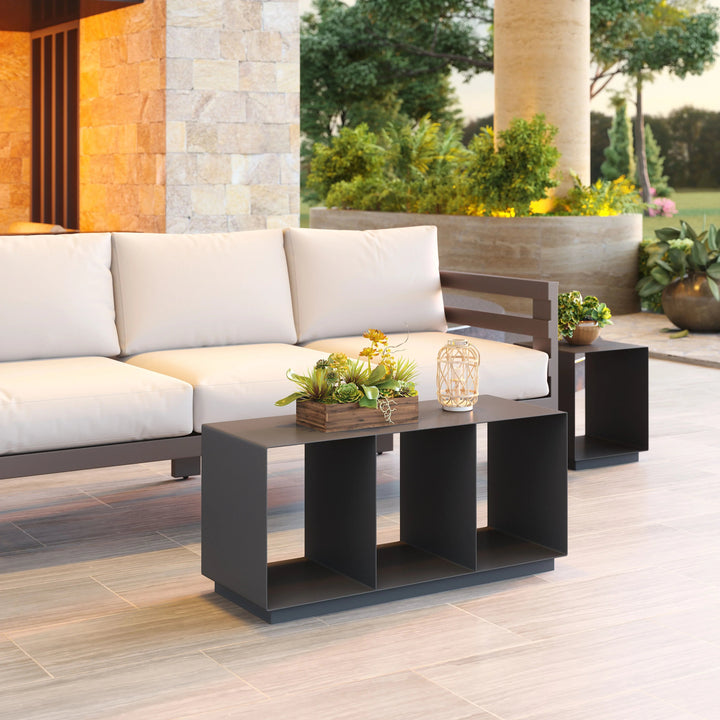 SwayLiving Kokos Coffee Table Charcoal OUTDOOR COFFEE TABLES