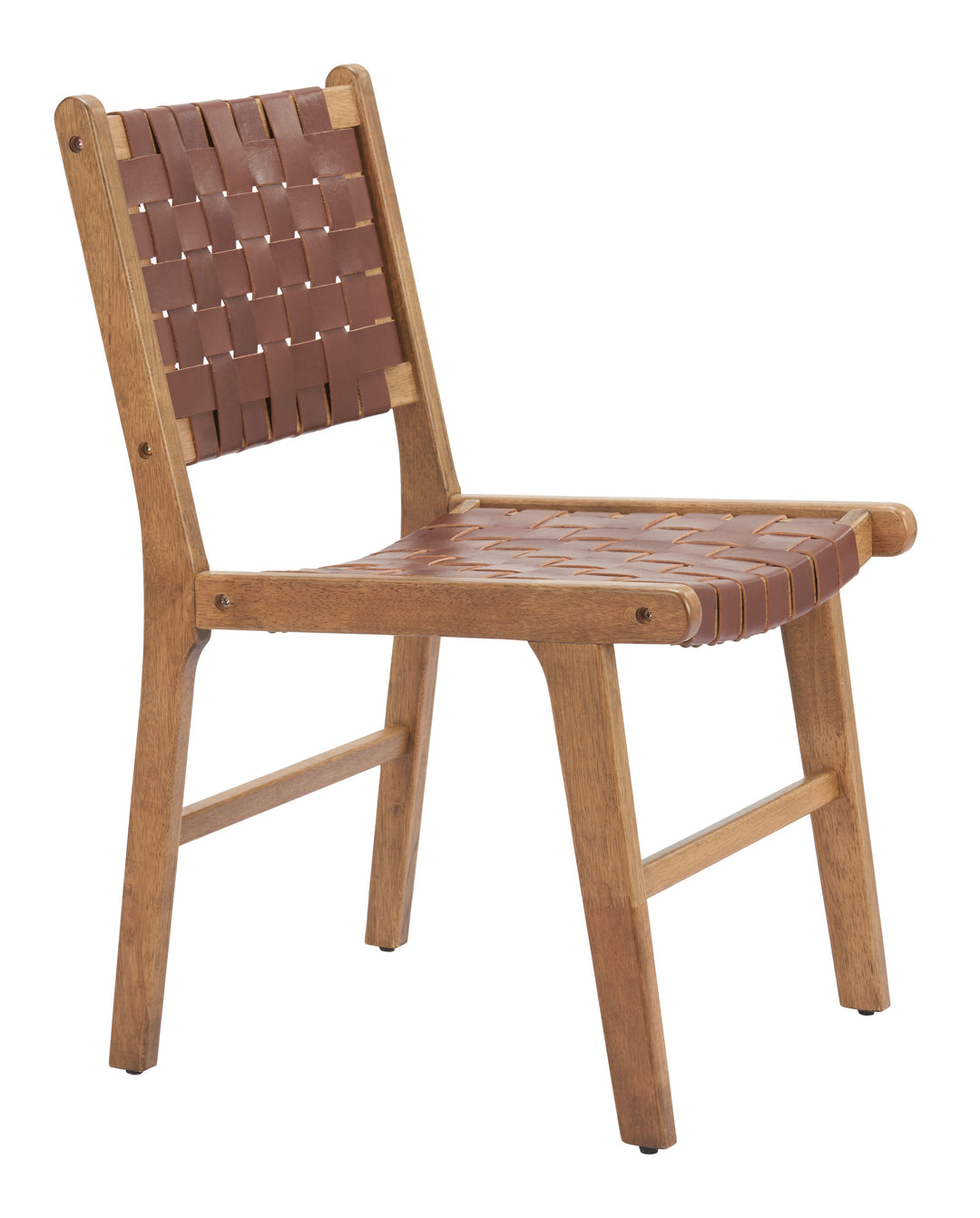 Feder Dining Chair (Set of 2) Brown