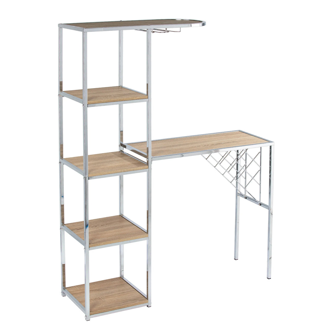 SwayLiving Northdom Serving Table w/ Bar Storage BAR + BAR CARTS