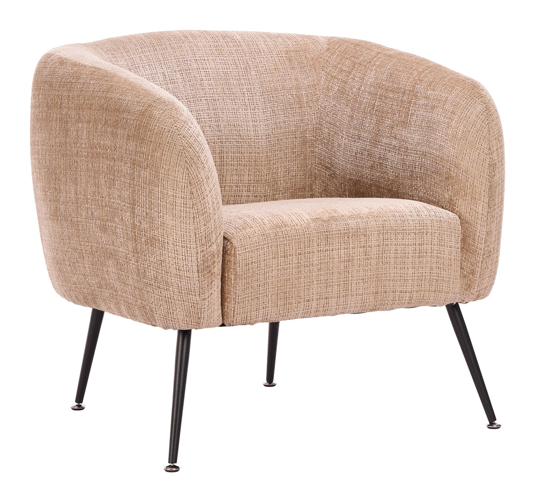 Racine Accent Chair Linen Beige