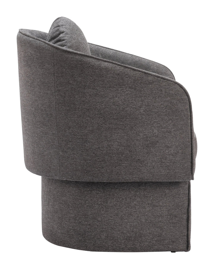 SwayLiving Olya Accent Chair Truffle Gray ACCENT + LOUNGE CHAIRS