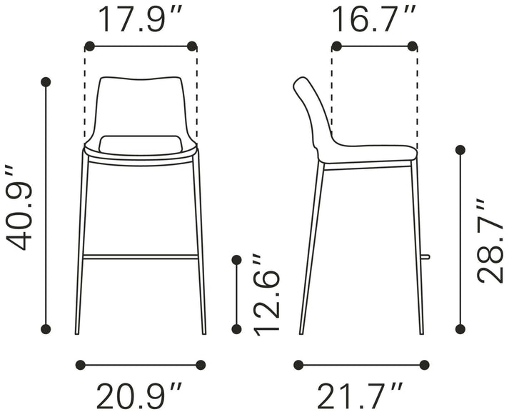 SwayLiving Ace Bar Chair BAR STOOLS + COUNTER STOOLS