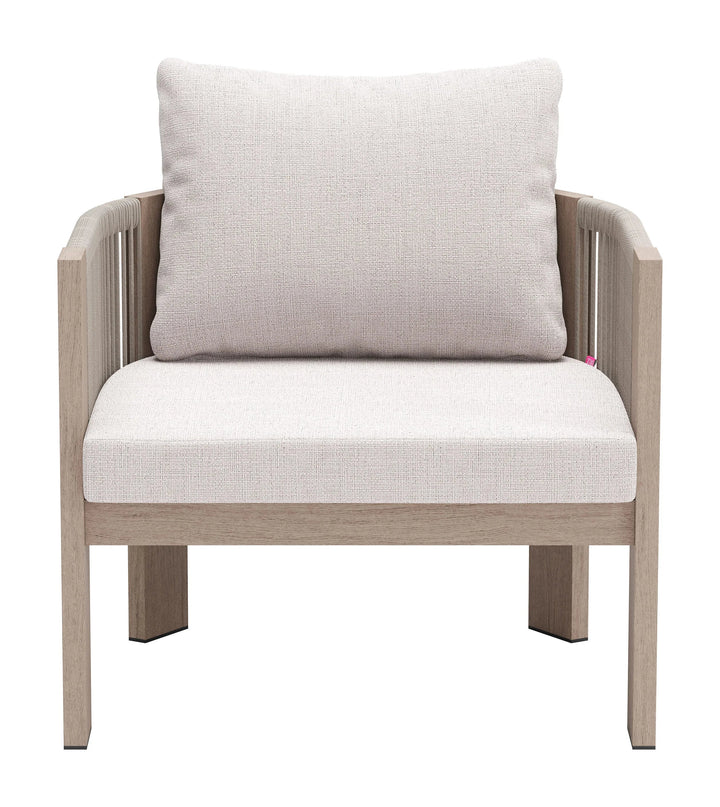 SwayLiving Rebel Accent Chair Beige OUTDOOR CHAISE LOUNGES
