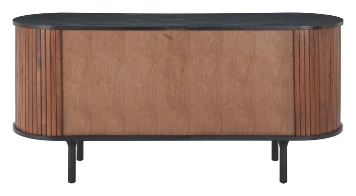 SwayLiving Koriana Sideboard Black & Walnut SIDEBOARDS + CREDENZAS