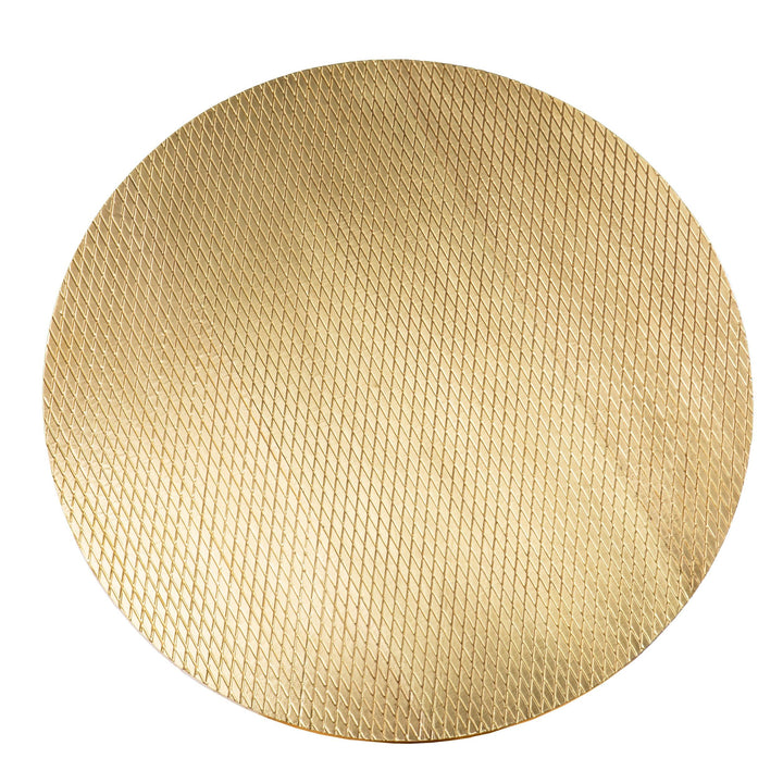 SwayLiving Judmont Round Cocktail Table w/ Embossed Top COFFEE TABLES