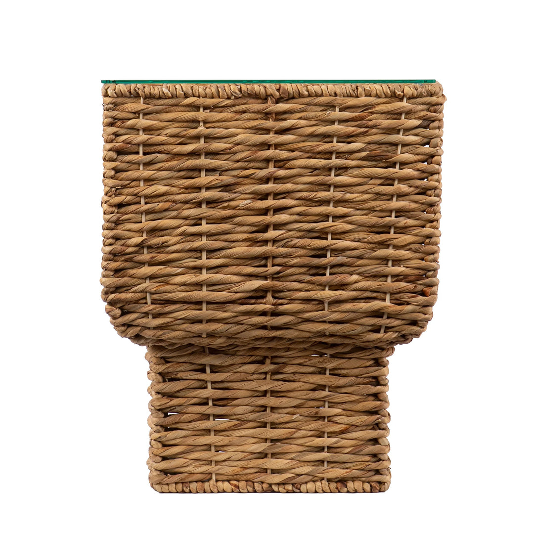 SwayLiving Pallston Water Hyacinth Accent Table ACCENT TABLES