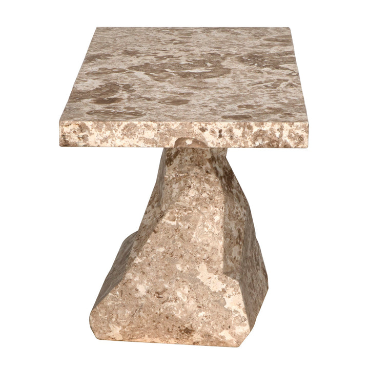 SwayLiving Tilden Console - White Marble