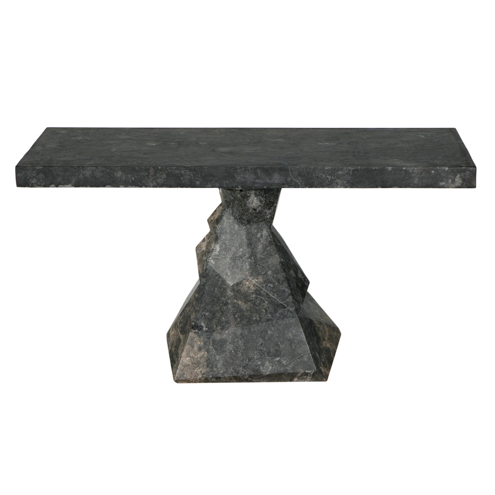 SwayLiving - Tilden Console, Black Marble - AM-319BM