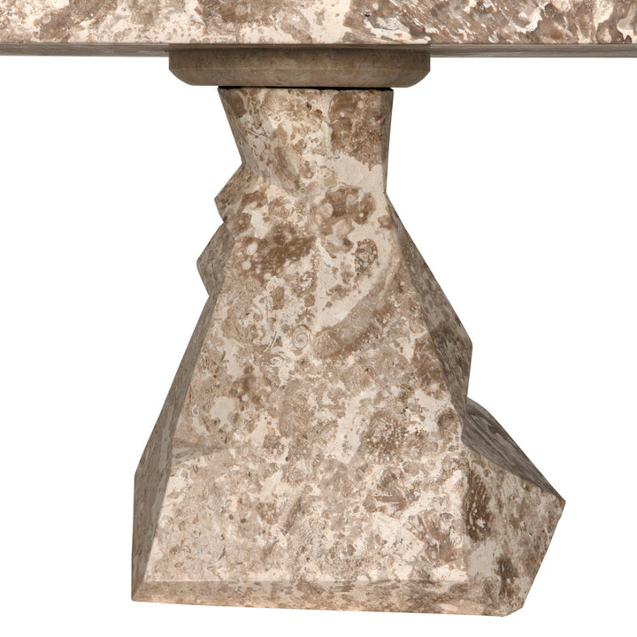 SwayLiving Tilden Console - White Marble
