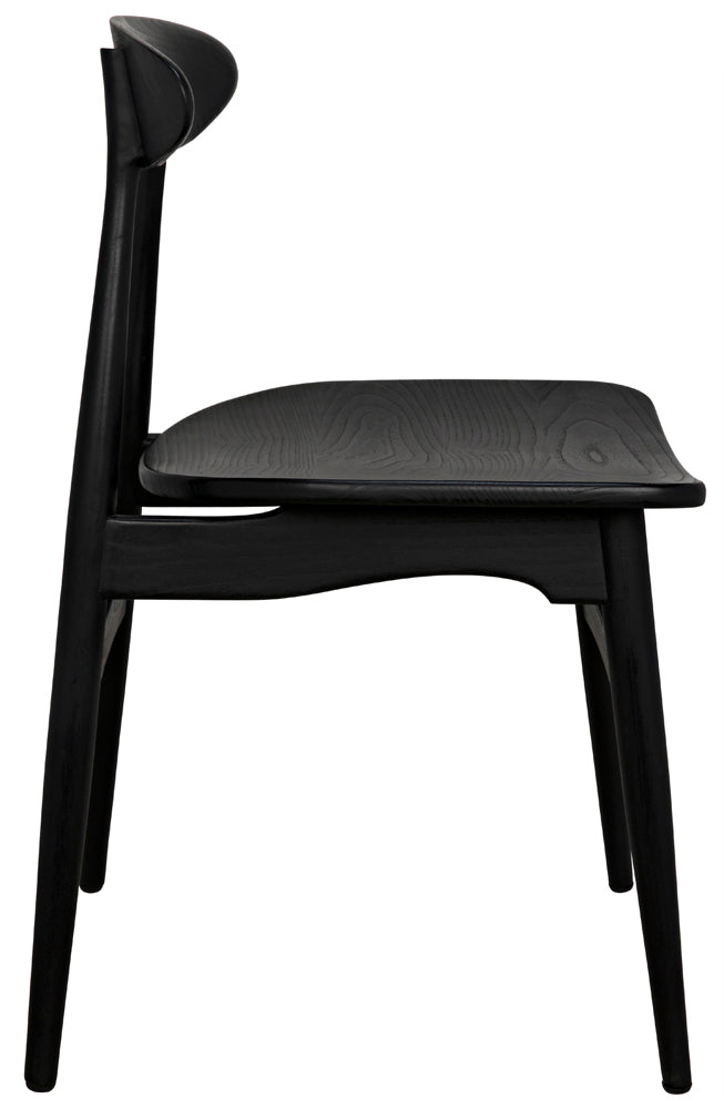 SwayLiving - Surf Chair, Charcoal Black - AE-15CHB
