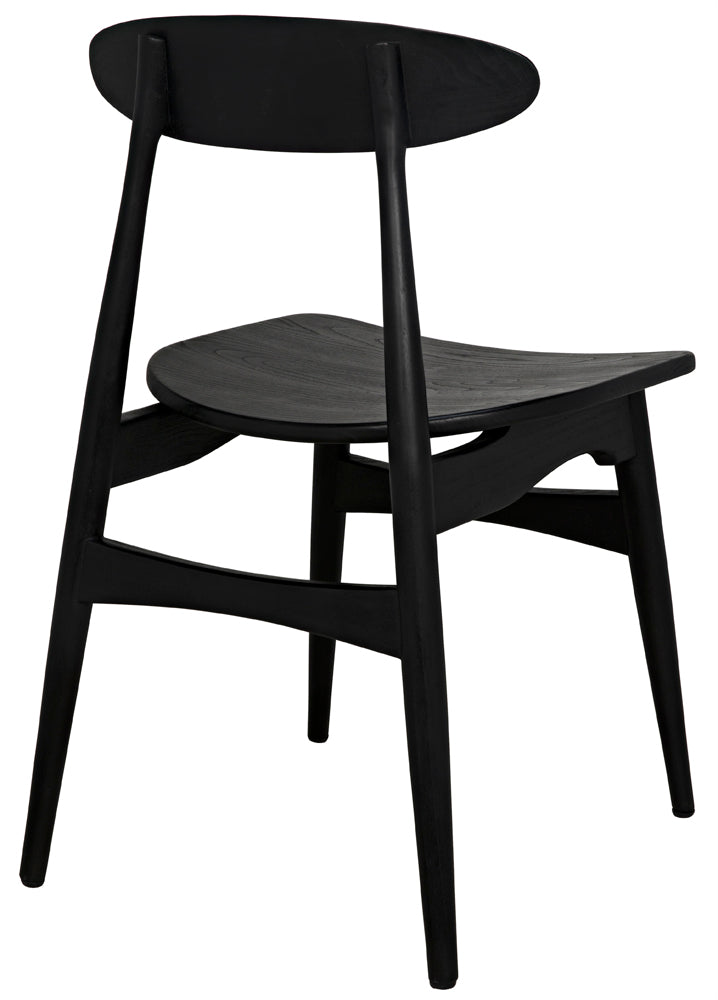 SwayLiving - Surf Chair, Charcoal Black - AE-15CHB