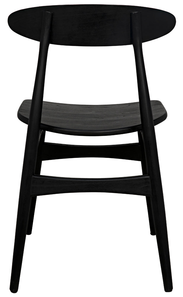 SwayLiving - Surf Chair, Charcoal Black - AE-15CHB