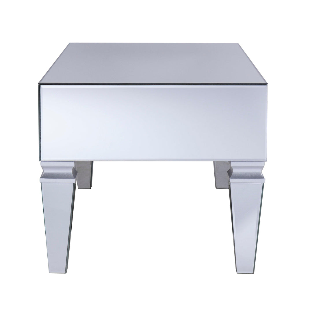 SwayLiving Darien Mirrored Coffee Table w/ Storage COFFEE TABLES