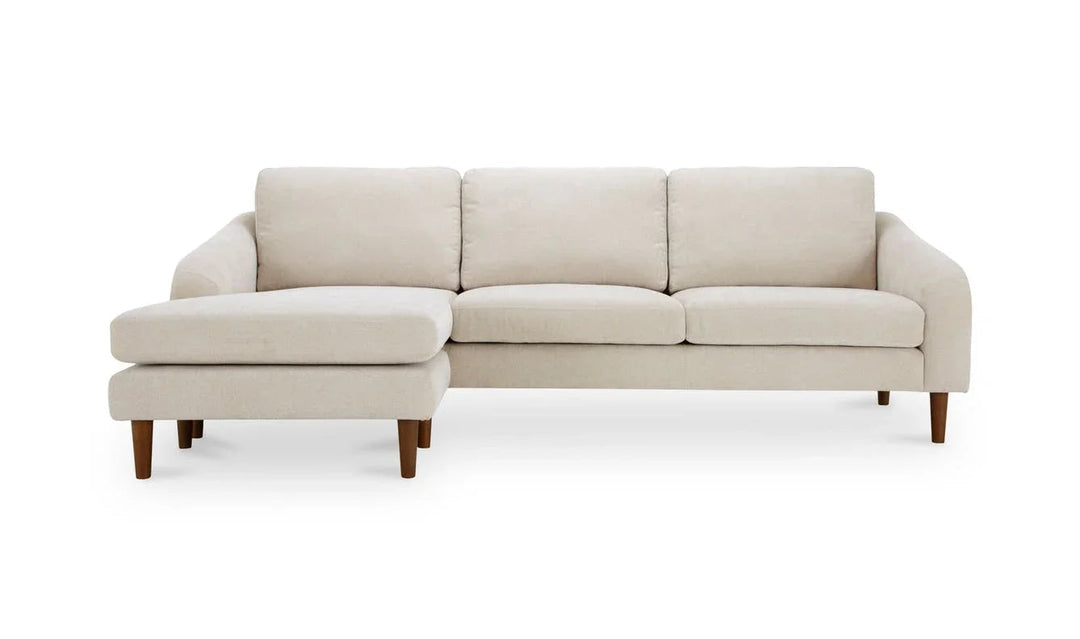 Quinn Sectional Oatmeal - SwayLiving