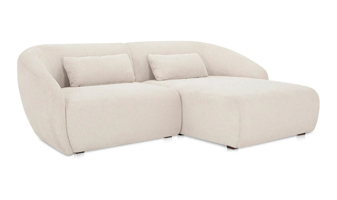 Amelia Nook Modular Right Sectional Warm White - SwayLiving