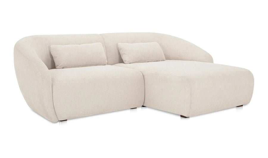 Amelia Nook Modular Right Sectional Warm White - SwayLiving