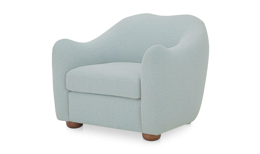Bria Accent Chair Light Blue - SwayLiving