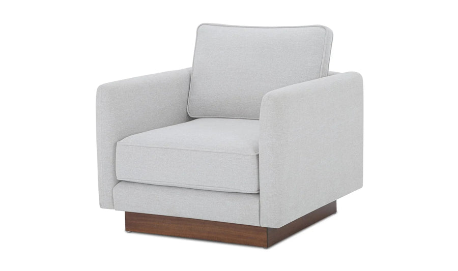 Vernon Accent Chair Grey - SwayLiving