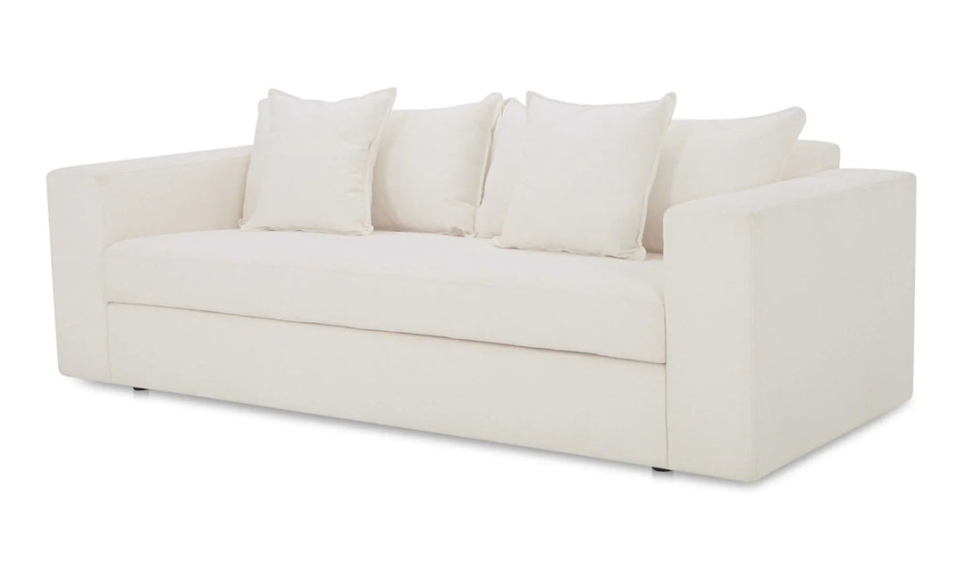 Kiran Sleeper Sofa White - SwayLiving