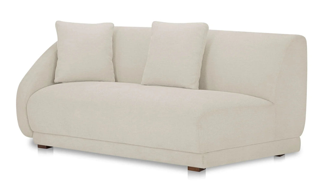 Fraser Left Arm Facing Sofa Off White - SwayLiving