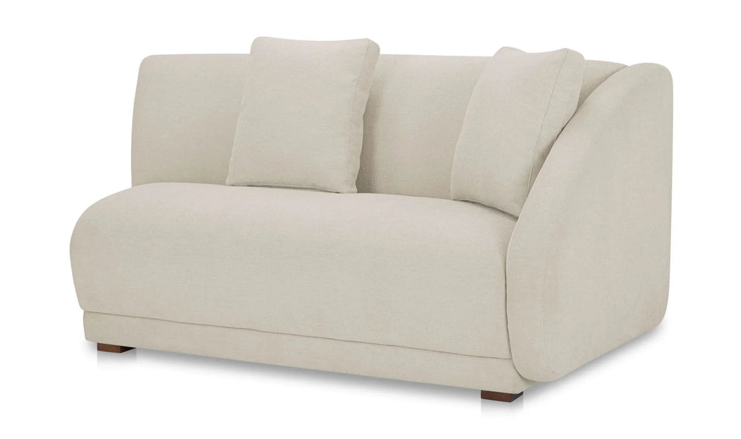 Fraser Right Arm Facing Sofa Off White - SwayLiving
