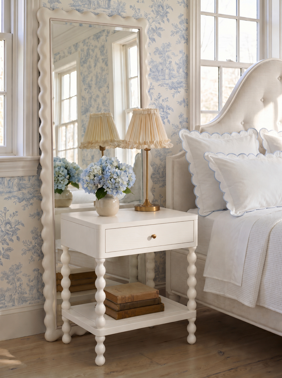 Haven KG Uph Bed-Warm White