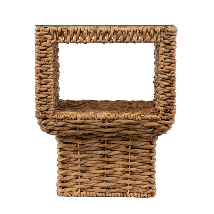 SwayLiving Pallston Water Hyacinth Accent Table ACCENT TABLES