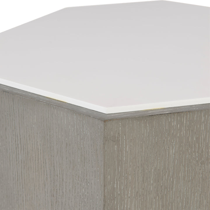 Avenue Hexagon Accent Table