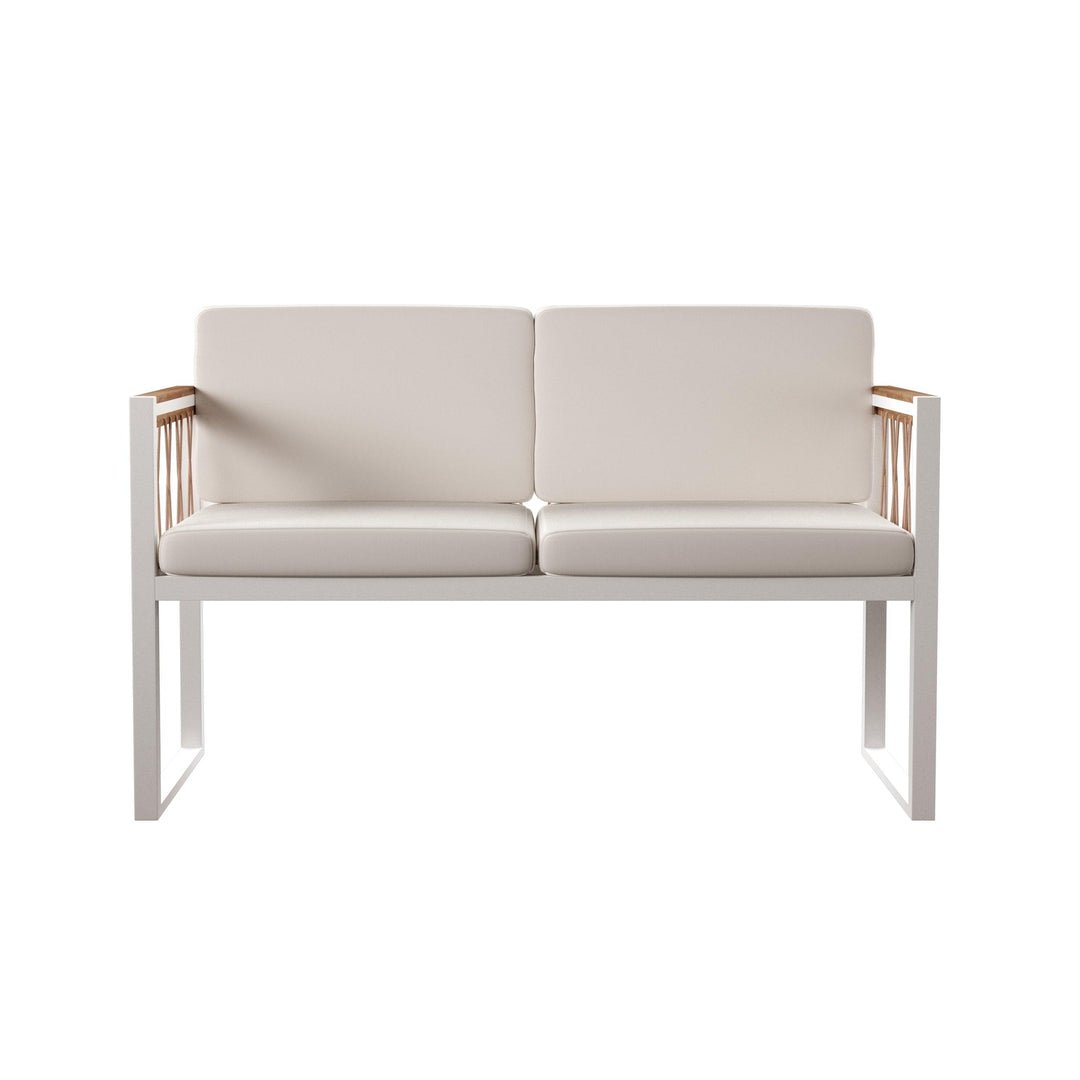 SwayLiving Wallmond Cushioned Outdoor Loveseat/Settee OUTDOOR CHAISE LOUNGES