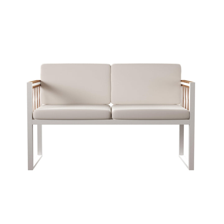 SwayLiving Wallmond Cushioned Outdoor Loveseat/Settee OUTDOOR CHAISE LOUNGES