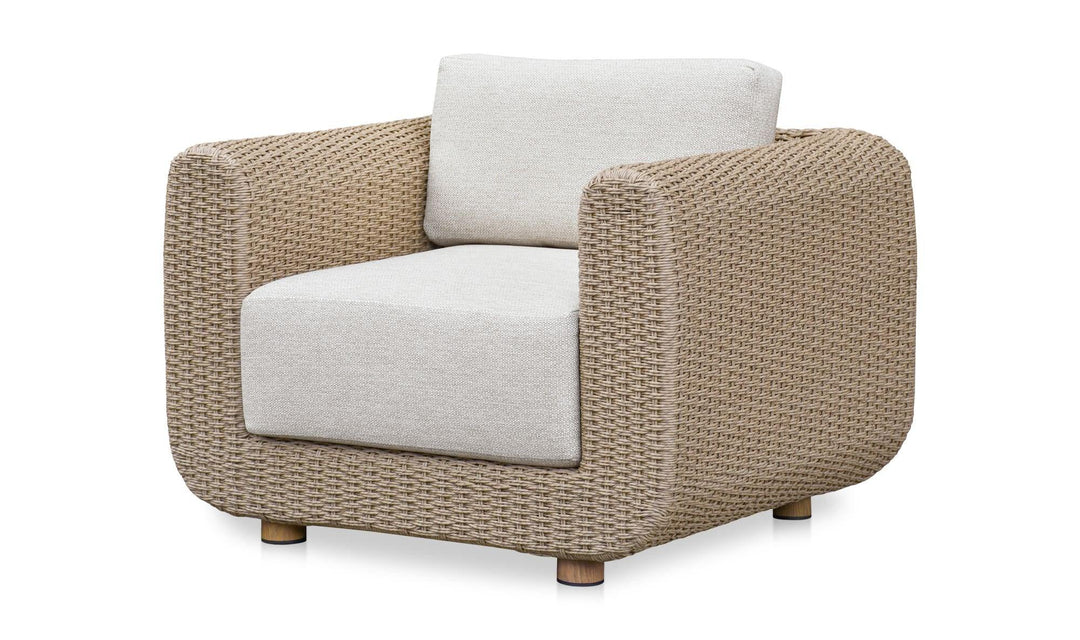 Soma Outdoor Accent Chair Natural - SwayLiving