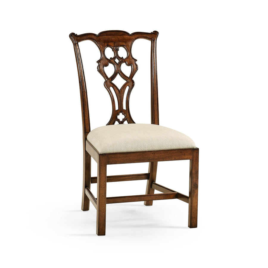 SwayLiving Buckingham Chippendale Mahogany Side Chair - Set Of 2 DINING CHAIRS