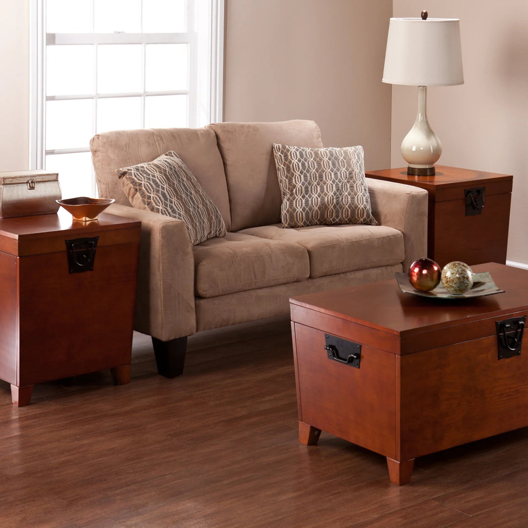 SwayLiving Pyramid Trunk Table Collection COFFEE TABLES