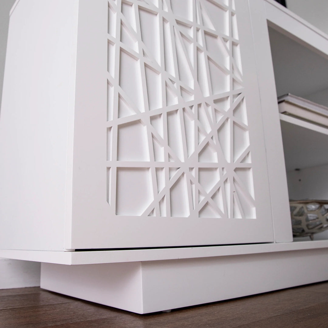 SwayLiving Delgrave Two-Door Media Cabinet MEDIA + TV STANDS