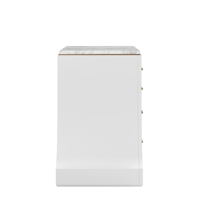 Eave Accent Chest-Uplifting White