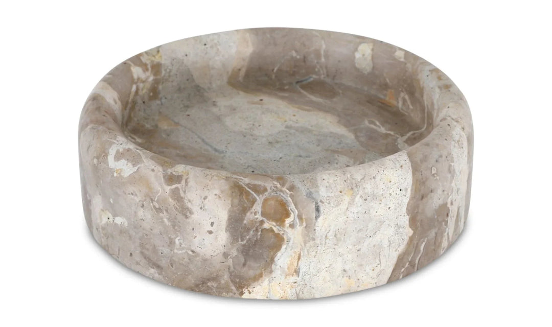 Anais Catchall Beige Marble - SwayLiving
