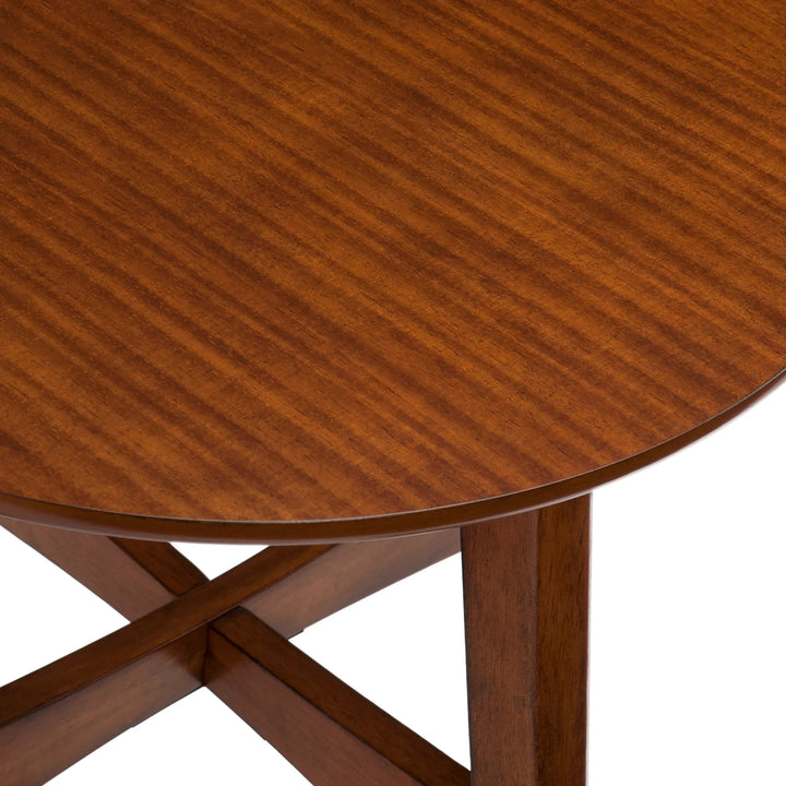 SwayLiving Rhoda Round Midcentury Modern End Table ACCENT TABLES