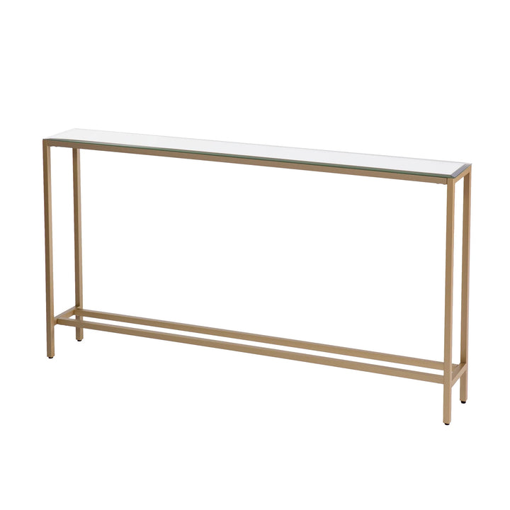 SwayLiving Darrin Long Console Table - Gold CONSOLE TABLES