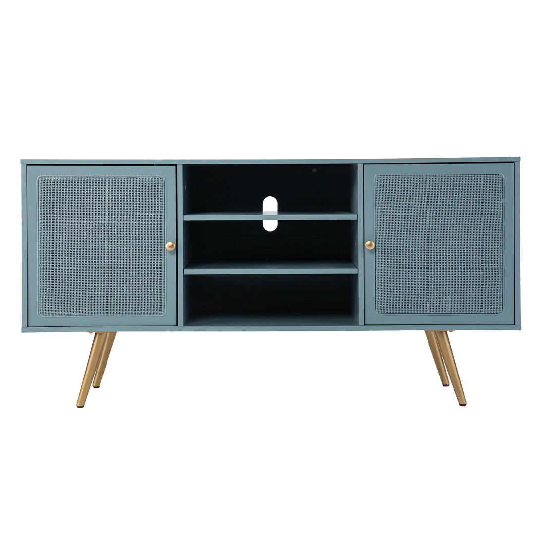 SwayLiving Alsterson Media Stand w/ Storage MEDIA + TV STANDS