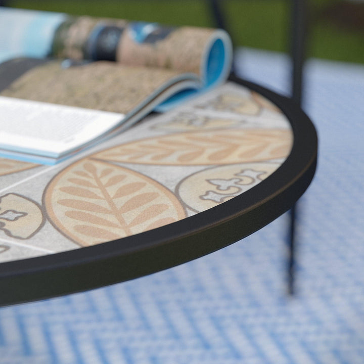 SwayLiving Lorengo Outdoor 3-Tier Cocktail Table OUTDOOR COFFEE TABLES