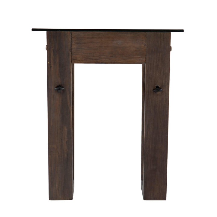 SwayLiving Garrinston Reclaimed Wood End Table ACCENT TABLES