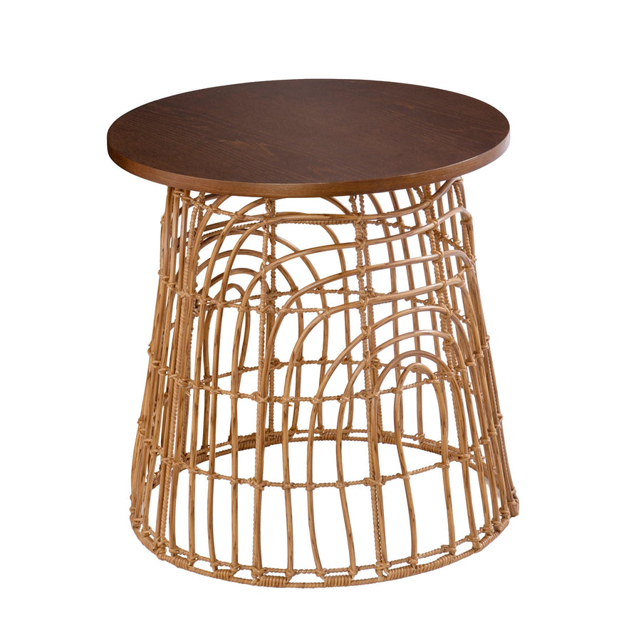 SwayLiving Weaverdon Round Accent Table ACCENT TABLES