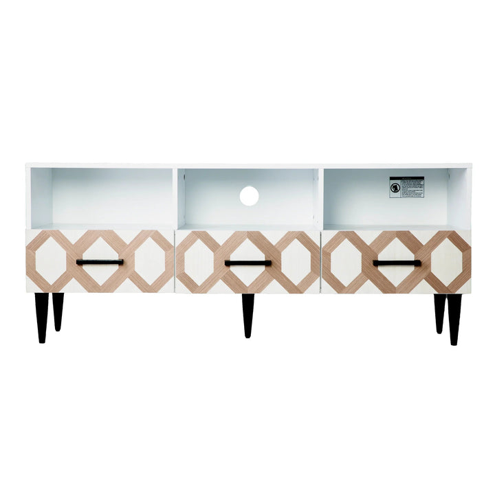 SwayLiving Eltisley TV Stand with Storage MEDIA + TV STANDS