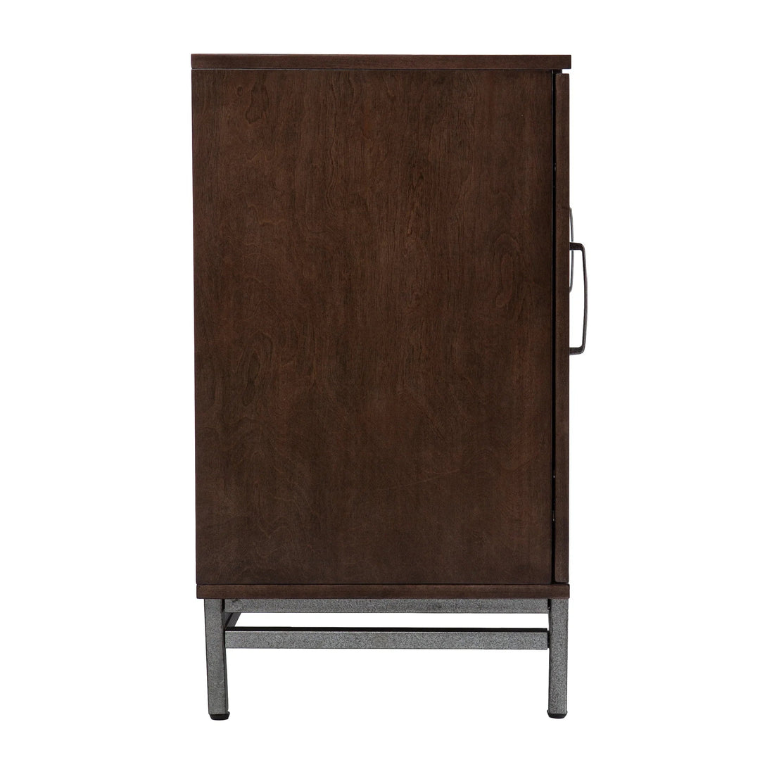 SwayLiving Dibbonly Media Stand w/ Storage MEDIA + TV STANDS