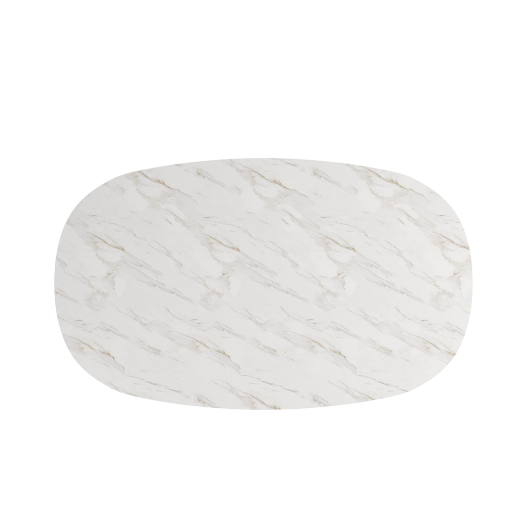 Verge Oval Cocktail Table